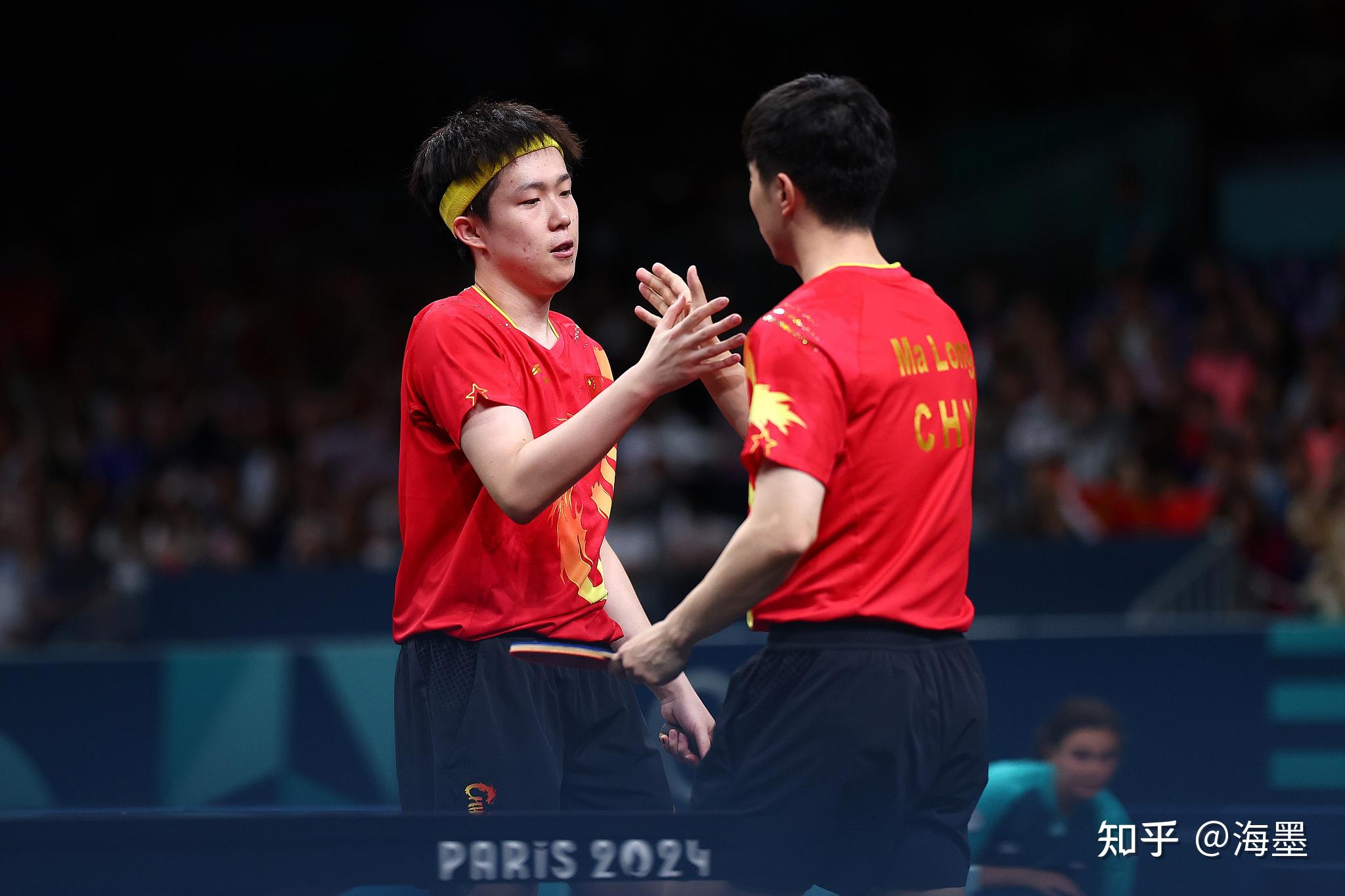 法国乒乓球队横扫中国乒乓球队，波尔高光表现