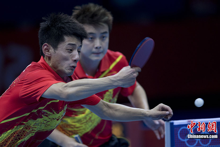 德国队完胜日本队，张继科关键制胜